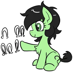 Size: 647x638 | Tagged: safe, artist:lockhe4rt, derpibooru import, oc, oc:anonfilly, unofficial characters only, earth pony, pony, female, filly, loss (meme), simple background, solo, transparent background
