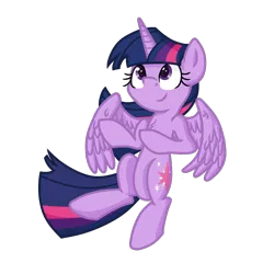 Size: 1000x1000 | Tagged: safe, artist:libbythekautz, derpibooru import, twilight sparkle, twilight sparkle (alicorn), alicorn, pony, simple background, solo, transparent background