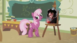 Size: 1280x720 | Tagged: boy george, cheerilee, cheerilee's clipboard meme, derpibooru import, exploitable meme, meme, photo, ponyville schoolhouse, safe