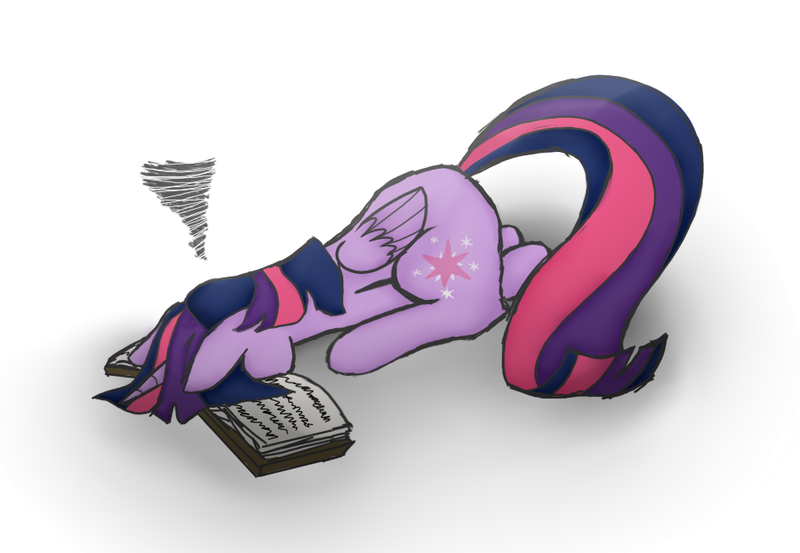 Size: 958x662 | Tagged: safe, artist:rozzertrask, derpibooru import, twilight sparkle, twilight sparkle (alicorn), alicorn, pony, book, facebooking, prone, simple background, solo