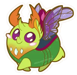 Size: 700x679 | Tagged: artist:coggler, artist:frog&cog, artist:gopherfrog, changedling, changeling, chibi, chubbie, colored pupils, cute, dead source, derpibooru import, king thorax, safe, simple background, solo, thorabetes, thorax, to where and back again, transparent background