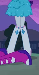 Size: 564x1080 | Tagged: safe, derpibooru import, rarity, twilight sparkle, equestria girls, equestria girls (movie), boots, fall formal outfits, high heel boots, legs, pictures of legs, shoes, sparkles, twilight ball dress
