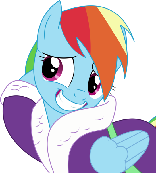 Size: 10553x11654 | Tagged: safe, artist:cyanlightning, derpibooru import, rainbow dash, applejack's "day" off, .svg available, absurd resolution, bathrobe, clothes, cute, dashabetes, head scratch, nervous, robe, simple background, solo, transparent background, vector