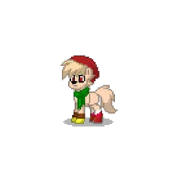 Size: 400x400 | Tagged: safe, derpibooru import, ponified, pony, pony town, bark the polar bear, crossover, sonic the hedgehog (series)