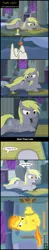 Size: 1781x9121 | Tagged: safe, artist:toxic-mario, derpibooru import, derpy hooves, spitfire, pony, comic:toxic-mario's derpfire shipwreck, absurd resolution, bondage, book, candle, comic, cute, cutie mark, dialogue, female, filly, filly derpy, filly spitfire, glow, hogtied, night, rope, spitfire's hair is fire, suspended, teenage derpy hooves, teenage spitfire, tied up, younger