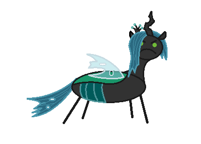 Size: 414x296 | Tagged: 1000 hours in ms paint, angry, artist:watermelon changeling, :c, >:c, changeling, derpibooru import, frown, looking at you, ms paint, queen chrysalis, safe, simple background, solo, stick figure, white background