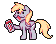 Size: 56x44 | Tagged: safe, artist:mrponiator, derpibooru import, derpy hooves, pegasus, pony, april fools, april fools 2017, female, mare, meme, pixel art, solo, spurdo spärde