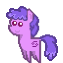 Size: 128x128 | Tagged: safe, artist:pixelanon, derpibooru import, pony, cancer (horoscope), female, mare, pixel art, pointy ponies, simple background, solo, transparent background, zodiac