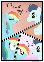 Size: 1000x1414 | Tagged: safe, artist:vinviasshine, derpibooru import, rainbow dash, soarin', pony, comic, female, male, shipping, soarindash, straight