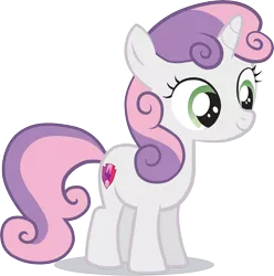 Size: 8112x8176 | Tagged: safe, artist:yanpictures, derpibooru import, sweetie belle, pony, absurd resolution, cutie mark, female, filly, mare, simple background, solo, the cmc's cutie marks, transparent background, vector