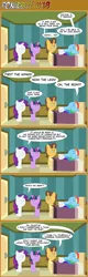 Size: 600x1874 | Tagged: aphasia, artist:turag, comic, comic:ponies!!!, derpibooru import, doctor horse, doctor stable, doll, implied trixie, jackass, meta, rainbow dash, rarity, safe, toy, twilight sparkle