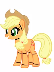 Size: 768x1024 | Tagged: animatronic, applejack, artist:ripped-ntripps, derpibooru import, five nights at freddy's, safe, simple background, solo, white background