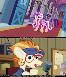 Size: 1280x1494 | Tagged: safe, derpibooru import, edit, edited screencap, screencap, princess cadance, twilight sparkle, pony, a canterlot wedding, all bottled up, comic, implied chrysalis, meme, psyga's alternate pony scenes, reality ensues, screencap comic