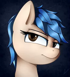 Size: 845x923 | Tagged: safe, artist:neighday, derpibooru import, ponified, pony, bust, crossover, explicit source, looking at you, nose wrinkle, payday 2, solo, sydney (payday 2)