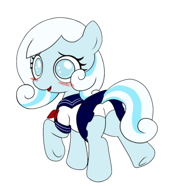 Size: 1404x1395 | Tagged: artist needed, suggestive, derpibooru import, edit, editor:astroboy84, oc, oc:snowdrop, unofficial characters only, pony, snowdrop (animation), blind, blushing, boyshorts, butt, clothes, cute, female, filly, foalcon, hooves, looking back, no pupils, panties, pleated skirt, plot, raised hoof, render, school uniform, simple background, skirt, skirt lift, solo, solo female, transparent background, underhoof, underwear, underwear edit, upskirt, vector, white panties, white underwear