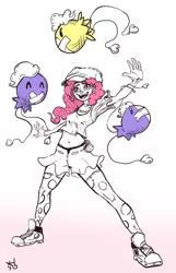 Size: 1000x1557 | Tagged: artist:holotuff, crossover, derpibooru import, drifloon, human, humanized, pinkie pie, pokémon, safe