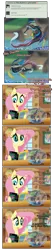 Size: 1584x7416 | Tagged: safe, artist:grievousfan, derpibooru import, discord, fluttershy, fish, pegasus, pony, seahorse, absurd resolution, book, comic, duo, female, fishbowl, fishified, fluttershy's cottage, male, mare, reading, scepter, seadragon, shoo be doo, smiling, species swap, twilight scepter, water, weedy seadragon