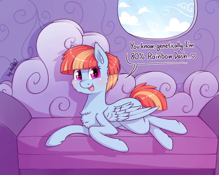 Size: 2000x1600 | Tagged: safe, artist:dsp2003, derpibooru import, windy whistles, pegasus, pony, 20% cooler, bronybait, cheek fluff, chest fluff, comic, cute, ear fluff, female, fluffy, heart, innuendo, looking at you, mare, open mouth, single panel, windybetes, wing fluff
