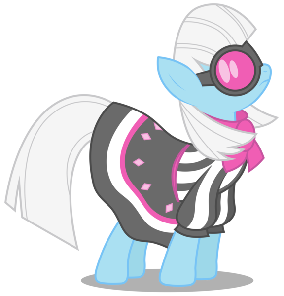 Size: 2880x3000 | Tagged: safe, artist:brony-works, deleted from derpibooru, derpibooru import, photo finish, earth pony, pony, green isn't your color, clothes, female, glasses, high res, mare, simple background, solo, transparent background, vector