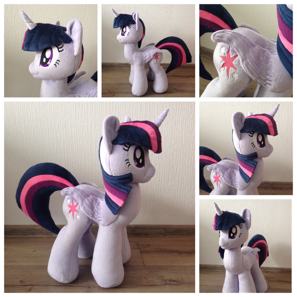 Size: 1000x1000 | Tagged: safe, artist:burgunzik, derpibooru import, twilight sparkle, twilight sparkle (alicorn), alicorn, pony, irl, photo, plushie, solo