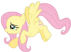 Size: 6745x5000 | Tagged: safe, artist:rubez2525, derpibooru import, fluttershy, pegasus, pony, it's about time, .ai available, absurd resolution, female, mare, simple background, solo, transparent background, vector, vector trace