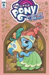 Size: 1054x1600 | Tagged: safe, derpibooru import, idw, meadowbrook, pony, legends of magic, spoiler:comic, spoiler:comiclom6, healer's mask, mask