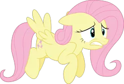 Size: 9604x6497 | Tagged: safe, artist:hawk9mm, artist:photomix3r, derpibooru import, edit, vector edit, fluttershy, pegasus, pony, daring don't, absurd resolution, female, mare, simple background, solo, transparent background, vector, vector trace