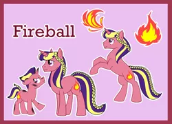 Size: 2788x2002 | Tagged: safe, artist:bakufoon, derpibooru import, fireball (g1), pony, unicorn, g1, g1 to g4, generation leap, mountain boy ponies, solo, species swap