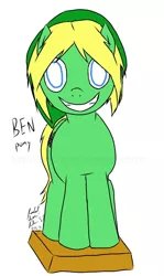 Size: 624x1046 | Tagged: artist needed, safe, derpibooru import, ponified, pony, ben, elegy of emptiness, the legend of zelda, the legend of zelda: majora's mask