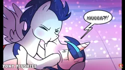 Size: 2208x1242 | Tagged: safe, artist:madmax, derpibooru import, edit, shining armor, soarin', pegasus, pony, unicorn, clothes, comic, cpr, cropped, eyes closed, gay, infidelity, lifeguard, male, mouth to mouth, out of context, pixelated, shipping, shocked, soarin' armor, stallion, swimsuit