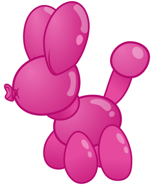 Size: 2000x2400 | Tagged: safe, artist:cheezedoodle96, derpibooru import, brian (balloon animal), pony, my little pony: the movie, .svg available, balloon, balloon animal, male, simple background, solo, svg, transparent background, vector