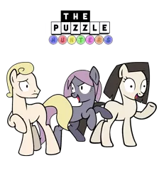 Size: 1648x1840 | Tagged: safe, derpibooru import, ponified, pony, harmony (the puzzle hunters), riff, simple background, sonata, the puzzle hunters, transparent background