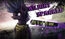 Size: 4000x2394 | Tagged: absurd resolution, alicorn, artist:weirdcloud, borderlands, derpibooru import, safe, twilight sparkle, twilight sparkle (alicorn), wallpaper