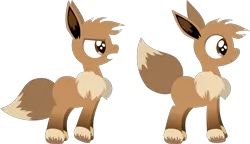 Size: 1827x1053 | Tagged: safe, artist:carloscreations, derpibooru import, ponified, eevee, pony, pokémon, ponymon, simple background, transparent background, vector