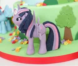 Size: 3549x3001 | Tagged: safe, derpibooru import, twilight sparkle, twilight sparkle (alicorn), alicorn, pony, cake, food, food art, irl, photo