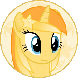 Size: 2200x2200 | Tagged: safe, artist:arifproject, derpibooru import, oc, oc:favourite, ponified, unofficial characters only, pony, derpibooru, arif's circle vector, bust, circle, derpibooru ponified, meta, simple background, solo, transparent background, vector