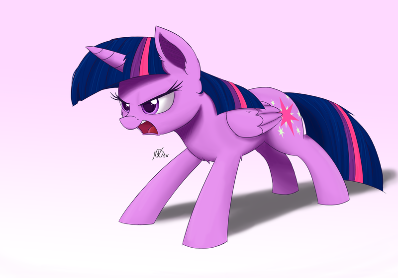 Size: 2750x1925 | Tagged: safe, artist:j24262756, derpibooru import, twilight sparkle, twilight sparkle (alicorn), alicorn, pony, female, mare, serious, serious face, simple background, solo