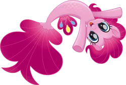 Size: 6767x4539 | Tagged: absurd resolution, cute, derpibooru import, diapinkes, my little pony: the movie, pinkie pie, .psd available, safe, sea ponies, seaponified, seapony (g4), seapony pinkie pie, simple background, solo, species swap, that pony sure does love being a seapony, transparent background