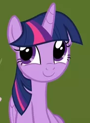 Size: 488x668 | Tagged: safe, derpibooru import, screencap, twilight sparkle, twilight sparkle (alicorn), alicorn, pony, fame and misfortune, cute, oh you, smiling, solo, twiabetes