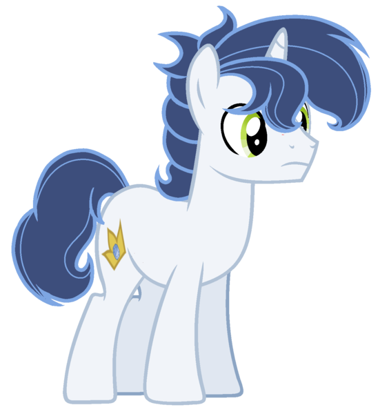 Size: 1424x1516 | Tagged: safe, artist:lalalover4everyt, derpibooru import, oc, oc:spectrum night, unofficial characters only, pony, unicorn, male, offspring, parent:rarity, parent:soarin', parents:soarity, simple background, solo, stallion, transparent background