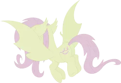 Size: 3577x2453 | Tagged: safe, artist:porygon2z, derpibooru import, fluttershy, bat pony, pony, bats!, bat ponified, butt, flutterbat, plot, race swap, solo