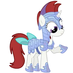 Size: 7000x7000 | Tagged: absurd resolution, armor, artist:anxet, bow, crystal guard armor, derpibooru import, g1, g1 to g4, generation leap, moondancer (g1), safe, simple background, solo, tail bow, transparent background, vector