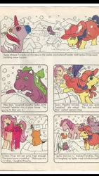 Size: 720x1280 | Tagged: comic:my little pony (g1), derpibooru import, g1, igloo, lemon drop, peachy, powder, safe, snow, spike (g1), spike is naughty, that pony sure does love showjumping, twinkles