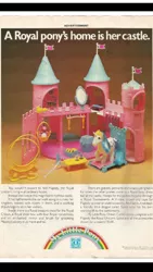 Size: 720x1280 | Tagged: advertisement, comic:my little pony (g1), derpibooru import, dream castle, g1, majesty, safe, spike (g1)