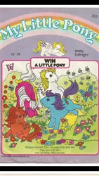 Size: 720x1280 | Tagged: comic, comic:my little pony (g1), cover, derpibooru import, g1, gypsy (g1), honeycomb, hopscotch, official, official comic, safe, snowflake (g1)
