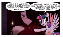 Size: 714x418 | Tagged: safe, derpibooru import, twilight sparkle, twilight sparkle (alicorn), alicorn, pony, cinder fall, exploitable meme, meme, rwby, twilight justifies evil meme