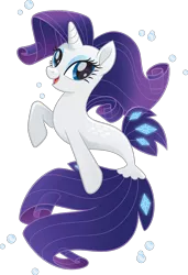 Size: 747x1090 | Tagged: derpibooru import, female, mare, my little pony: the movie, rarity, safe, seaponified, seapony (g4), seapony rarity, simple background, solo, species swap, transparent background