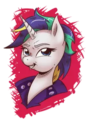 Size: 569x832 | Tagged: safe, artist:saturdaymorningproj, derpibooru import, rarity, pony, unicorn, it isn't the mane thing about you, alternate hairstyle, bust, female, mare, mohawk, portrait, punk, raripunk, simple background, solo, transparent background