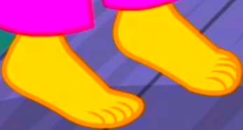 Size: 347x186 | Tagged: safe, derpibooru import, screencap, sunset shimmer, eqg summertime shorts, equestria girls, monday blues, barefoot, feet, legs, pictures of legs, solo, sunset's apartment