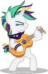 Size: 3146x4839 | Tagged: safe, artist:vector-brony, derpibooru import, rarity, pony, it isn't the mane thing about you, absurd resolution, alternate hairstyle, bipedal, crossing the memes, eyes closed, female, guitar, guitarity, mare, meme, musical instrument, punk, raripunk, simple background, solo, transparent background, vector